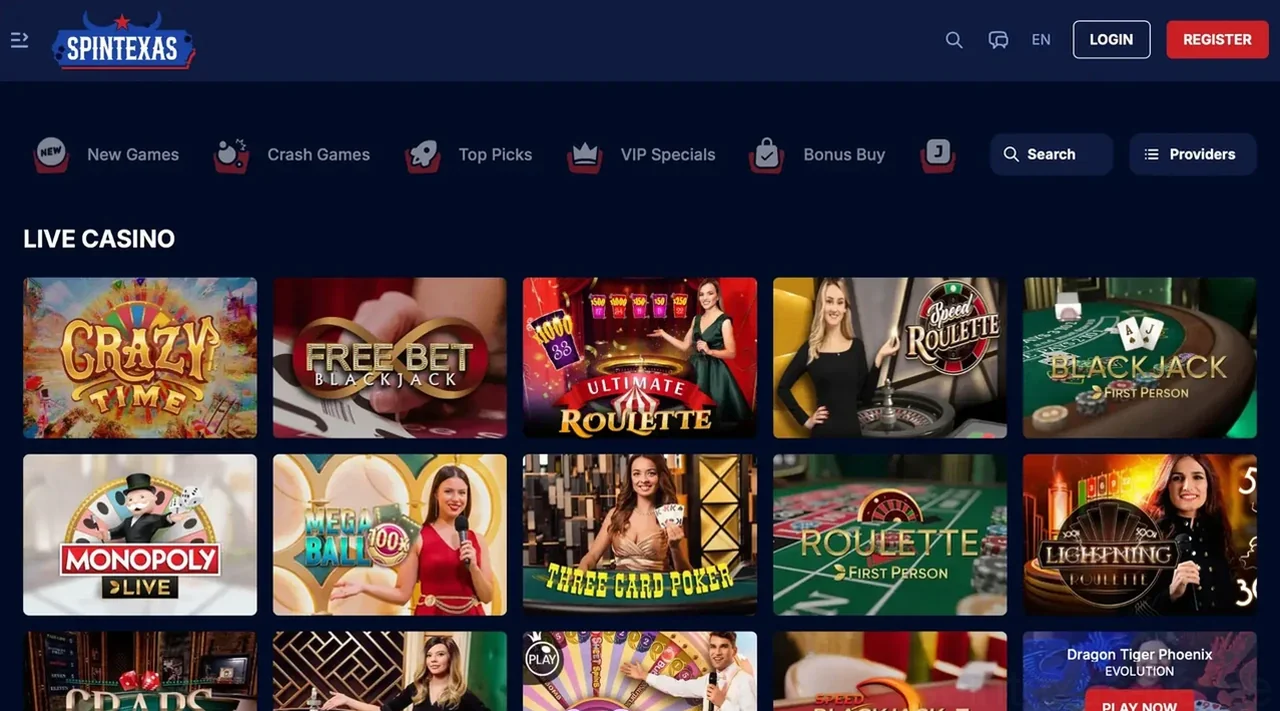 Spintexas Casino Casino